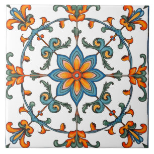 Farbige,mediterrane,Mosaik, Fliese