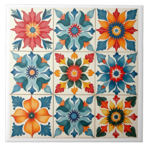 Farbige,mediterrane,Mosaik, Fliese