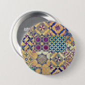 Farbige mediterrane und ägäische traditionelle Fli Button (Vorne & Hinten)