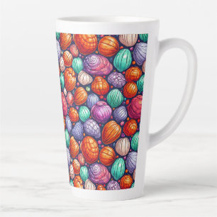 Farbige Meeresmuscheln Milchtasse