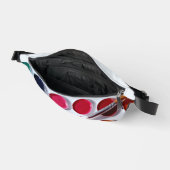 Farbige mehrfarbige Farbpalette Bauchtasche (Offen)