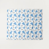 Farbige Memphis-Muster Wandteppich (Vorderseite (Horizontal))