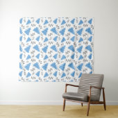 Farbige Memphis-Muster Wandteppich (Beispiel (Horizontal))