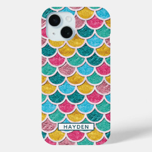 Farbige Mermaid-Skala Case-Mate iPhone Hülle