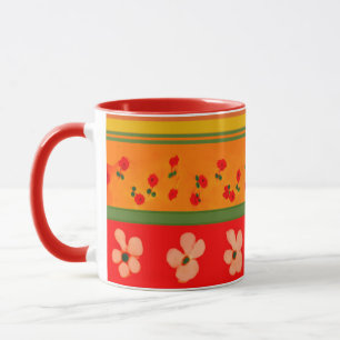 Farbige mexikanische Kaffeetasse Originaldesign