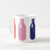 Farbige Milch-Tasse Kaffeetasse (Vorderseite Links)