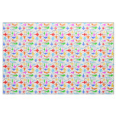 Farbige Militärflugzeuge Stoff (Fat Quarter (45,7 x 55,9 cm))