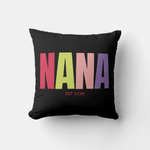 Farbige minimalist Nana Oma EST Kissen