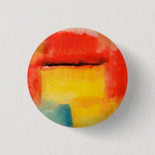 Farbige Minimalistische Abstrakte Kunstwerke Button