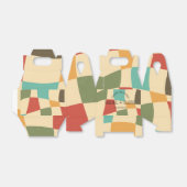 Farbige Minimalistische Gastgeschenk Hochzeiten Geschenkschachtel (Ungefaltet)