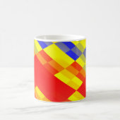 Farbige Mischung abstrakter Hintergrund Design abs Kaffeetasse (Mittel)