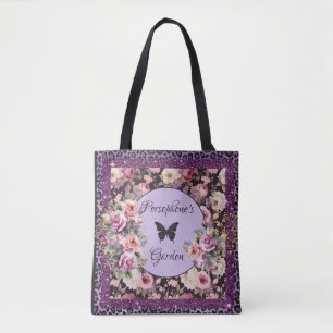 Farbige Mischung Rosa und lila Totbeutel Tasche