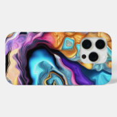 Farbige Mischung von Farben Case-Mate iPhone Hülle (Rückseite (Horizontal))