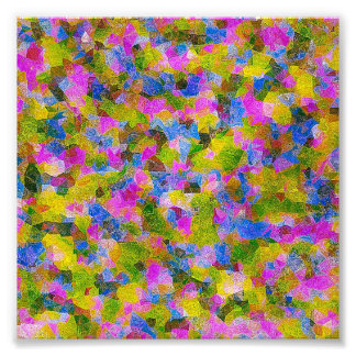 FARBIGE MODERNE ABSTRAKTE KUNST FOTODRUCK