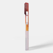 Farbige moderne Abstrakte Kunst Individuelle Name Case-Mate iPhone Hülle (Rückseite / Links)