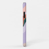 Farbige moderne Abstrakte Kunst Individuelle Name Case-Mate iPhone Hülle (Hinten/Rechts)