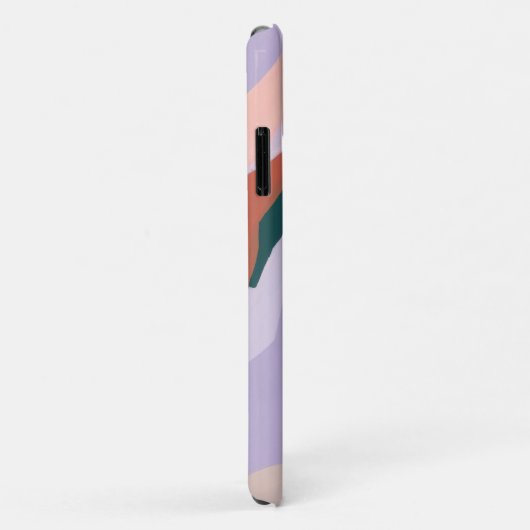 Farbige moderne Abstrakte Kunst Individuelle Name Case-Mate iPhone Hülle (Hinten/Rechts)