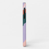 Farbige moderne Abstrakte Kunst Individuelle Name Case-Mate iPhone Hülle (Hinten/Links)