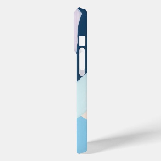 Farbige moderne Abstrakte Kunst Individuelle Name Case-Mate iPhone Hülle (Rückseite / Links)