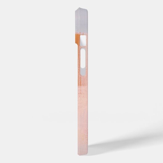 Farbige moderne Abstrakte Kunst Individuelle Name Case-Mate iPhone Hülle (Rückseite / Links)