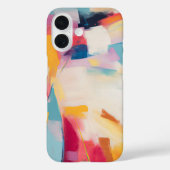 Farbige moderne abstrakte Malerei Case-Mate iPhone Hülle (Rückseite)