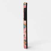Farbige moderne Blume Blumenmuster Case-Mate iPhone Hülle (Hinten/Links)