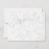 Farbige moderne Blume Dankeskarte (Rückseite)