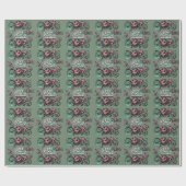 FARBIGE MODERNE BLUMEN GESCHENK TOCHTER SCHWESTER GESCHENKPAPIER (Flach)