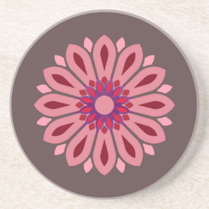 FARBIGE MODERNE BLUMEN GESCHENK TOCHTER SCHWESTER GETRÄNKEUNTERSETZER