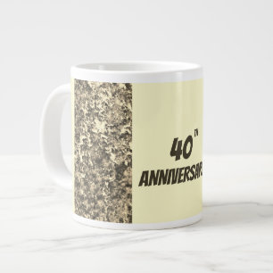 FARBIGE MODERNE BLUMEN GESCHENK TOCHTER SCHWESTER Jumbo-Tasse