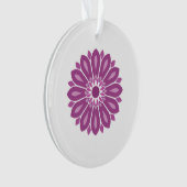 FARBIGE MODERNE BLUMEN GESCHENK TOCHTER SCHWESTER ORNAMENT (Vorderseite)