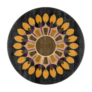 FARBIGE MODERNE BLUMEN GESCHENK TOCHTER SCHWESTER SCHNEIDEBRETT