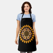 FARBIGE MODERNE BLUMEN GESCHENK TOCHTER SCHWESTER SCHÜRZE (Getragen)