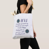 FARBIGE MODERNE BLUMEN GESCHENK TOCHTER SCHWESTER TASCHE (Von Nahem)