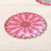 FARBIGE MODERNE BLUMEN GESCHENK TOCHTER SCHWESTER UNTERSETZER (angewinkelt)