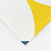Farbige, moderne, coole, trendige geometrische For Fleecedecke (Ecke)