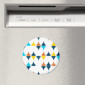 Farbige, moderne, coole, trendige geometrische For Magnet (In Situ (Geschirrspüler))