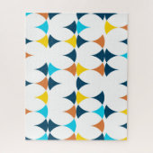 Farbige, moderne, coole, trendige geometrische For Puzzle (Vertikal)