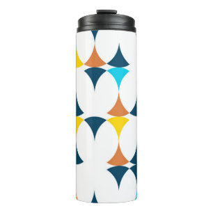 Farbige, moderne, coole, trendige geometrische For Thermosbecher