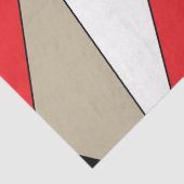 Farbige moderne geometrische Formen Seidenpapier (Detail)