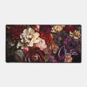 Farbige moderne Papiersorten - Personalisierte Blu Schreibtischunterlage (Vorderseite)