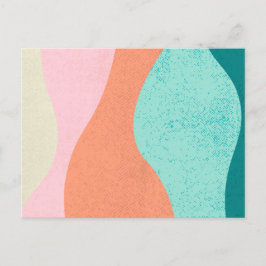 Farbige moderne Postkarten