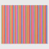 Farbige Moderne Weihnachten hell Geschenkpapier (Flach)