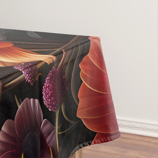 Farbige Mohnblumen Tischdecke (Beispiel)