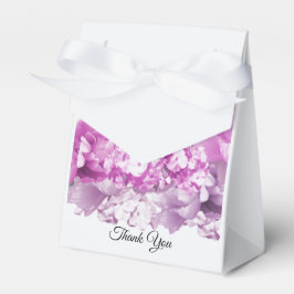 Farbige, monochrome Flora-Favor-Box Geschenkschachtel