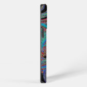 Farbige Monogramm-Trendy-Abstract-Case-Mate iPhone Hülle (Rechte Seite)