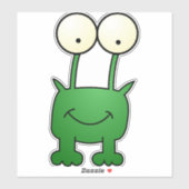 Farbige Monster-Vinyl-Aufkleber Aufkleber (Blatt)