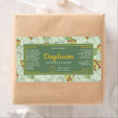 Farbige Monstera-Kosmetik-Dropper-Flaschenetikett (Insitu)