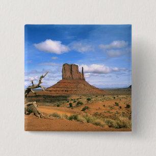 Farbige Monument Valley Handschuhe in Utah USA Button