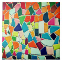 Farbige Mosaik-Keramikfliese
